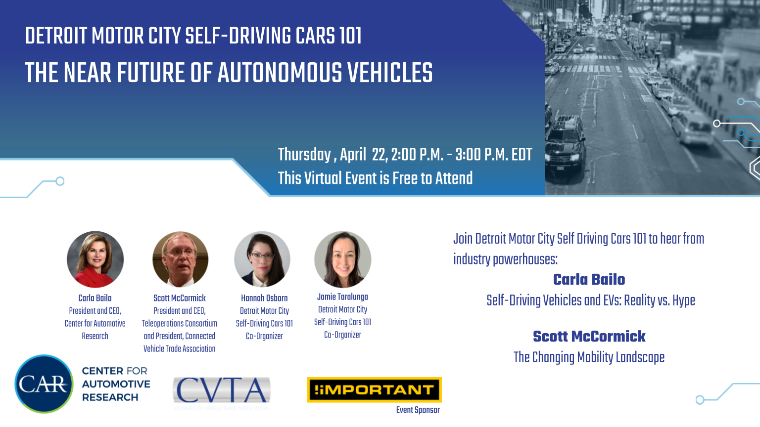 THE NEAR FUTURE OF AUTONOMOUS VEHICLES