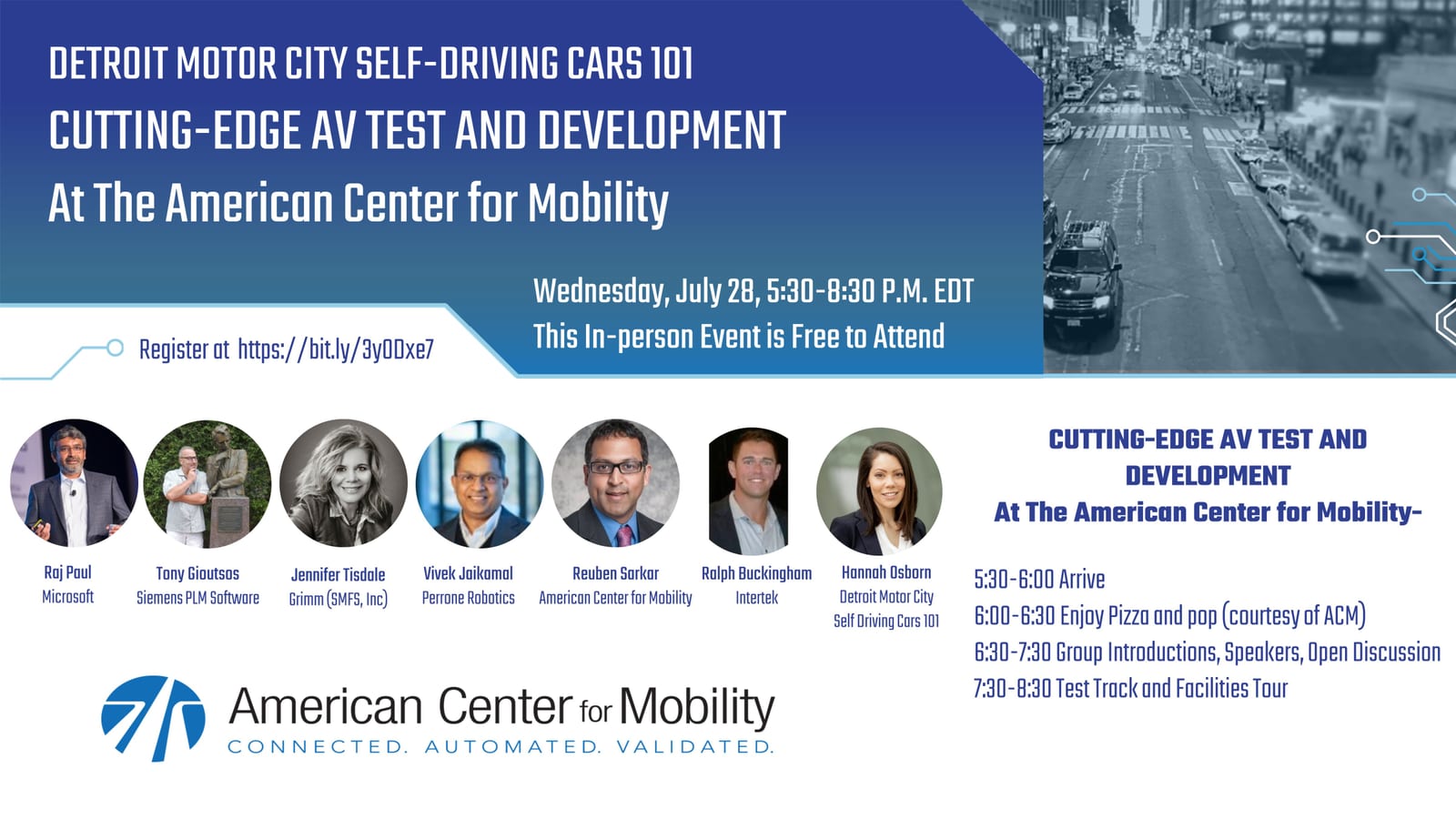 Cutting-Edge AV Test and Development at The American Center for Mobility