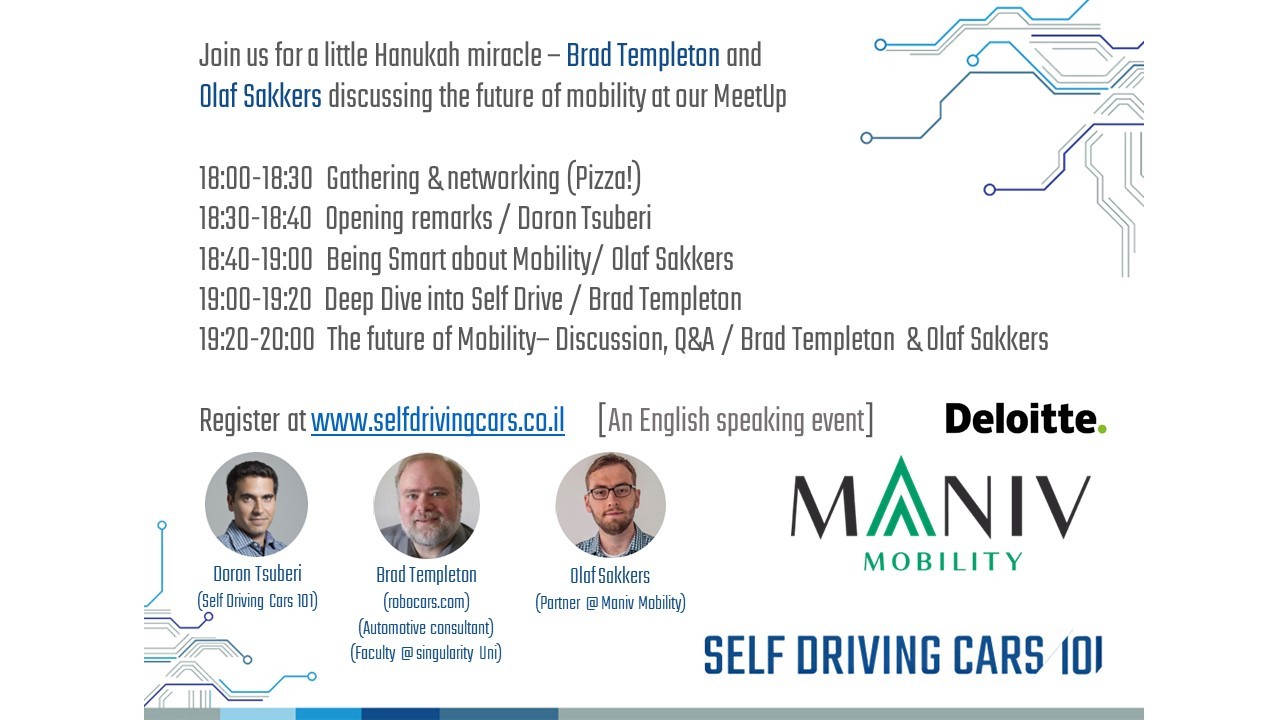 Self Driving Cars 101 - The future of Mobility